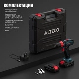Аккумуляторная дрель шуруповёрт ALTECO CD 16-30 2х1,5 Ah - фото 3