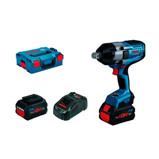 Бесщеточный аккумуляторный ударный гайковёрт Bosch GDS 18V-1050 H Professional 06019J8502 