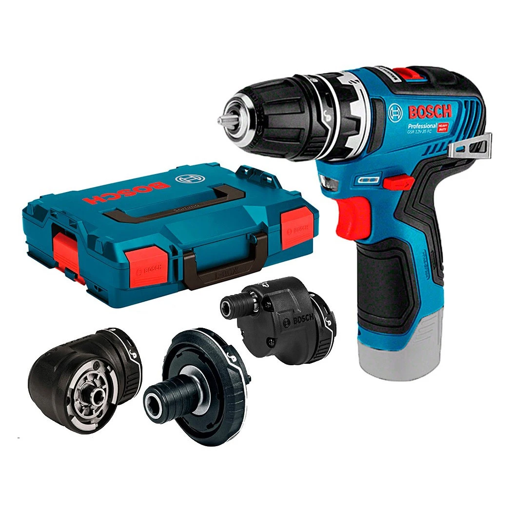 Аккумуляторная дрель-шуруповёрт Bosch GSR 12V-35 Full Set C&G 06019H3003 