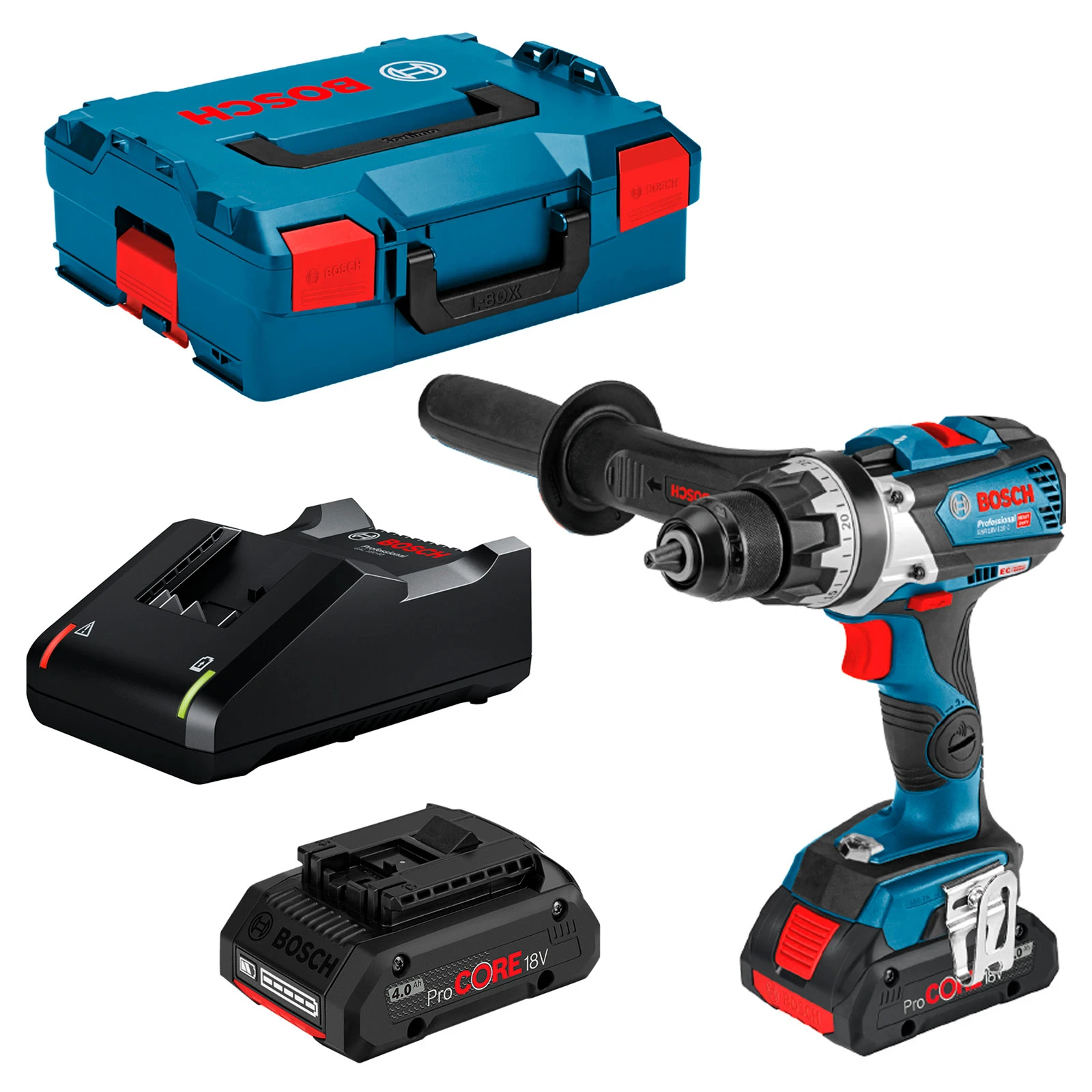 Дрель-шуруповёрт аккумуляторный Bosch GSR 18V-90 C 06019K6006 