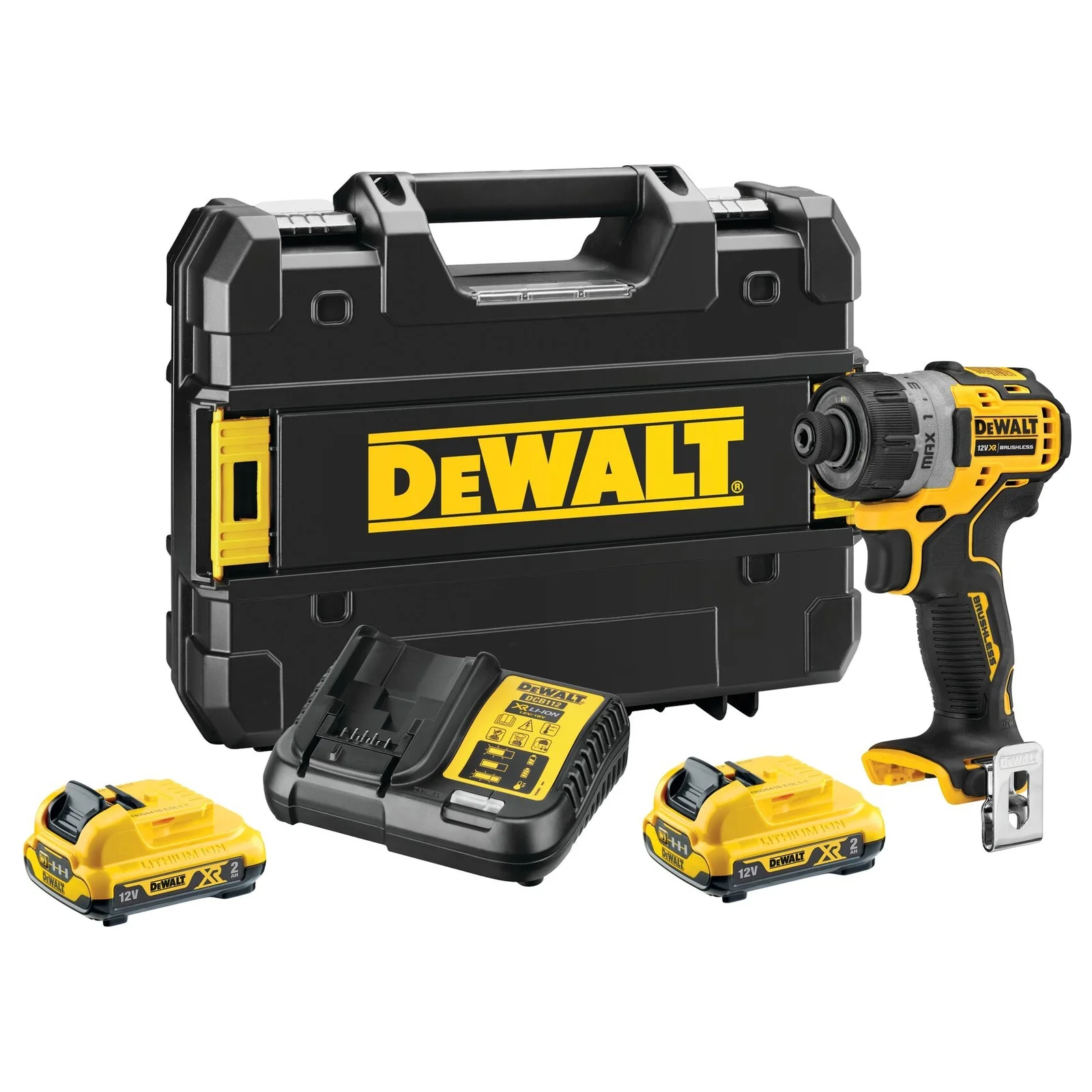 Аккумуляторный шуруповерт DeWALT DCF601D2-QW - фото 2