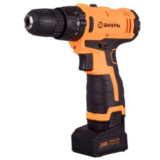 Дрель-шуруповерт аккумуляторная Вихрь ДА-24Л-2КУ