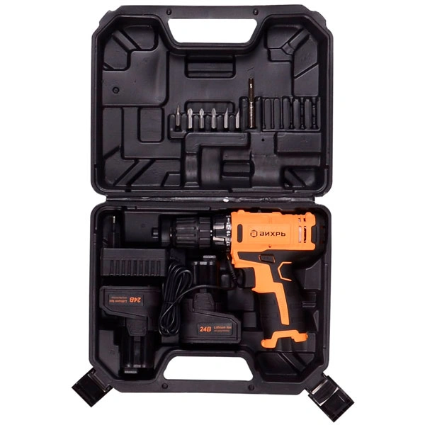 Дрель-шуруповерт аккумуляторная Вихрь ДА-24Л-2КУ - фото 8