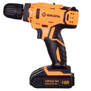 Дрель-шуруповерт аккумуляторная Вихрь ДА-18Л-2