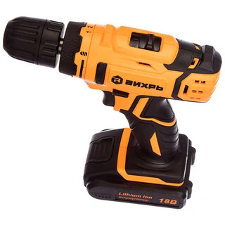 Дрель-шуруповерт аккумуляторная Вихрь ДА-18Л-2