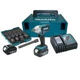 Гайковерт аккумуляторный Makita DTW190JX3 - фото 2