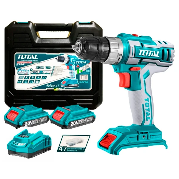 Дрель ударная аккумуляторная Total TIDLI20031 - фото 2