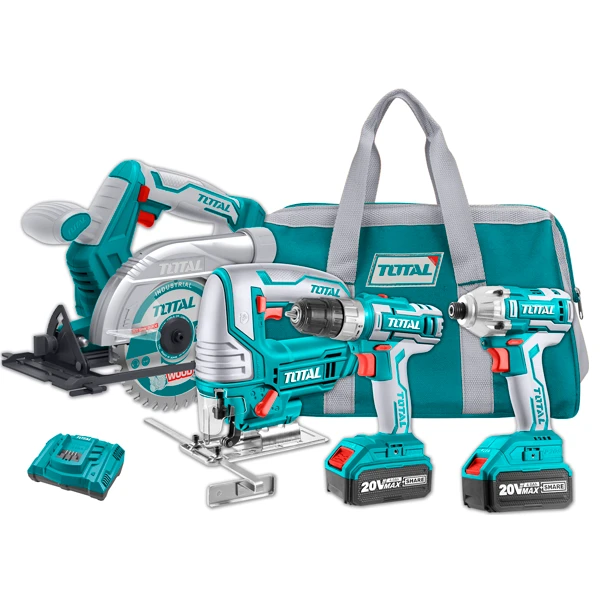 Набор электроинструментов Total TCKLI2010 20V 4 предмета