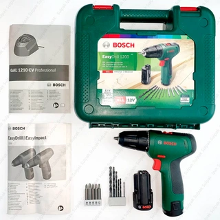 Дрель-шуруповерт Bosch EasyDrill 1200 12v (сверла в комплекте)