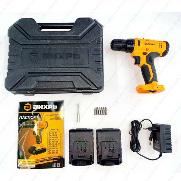 Дрель-шуруповерт аккумуляторная ДА-18Л-2К - фото 13