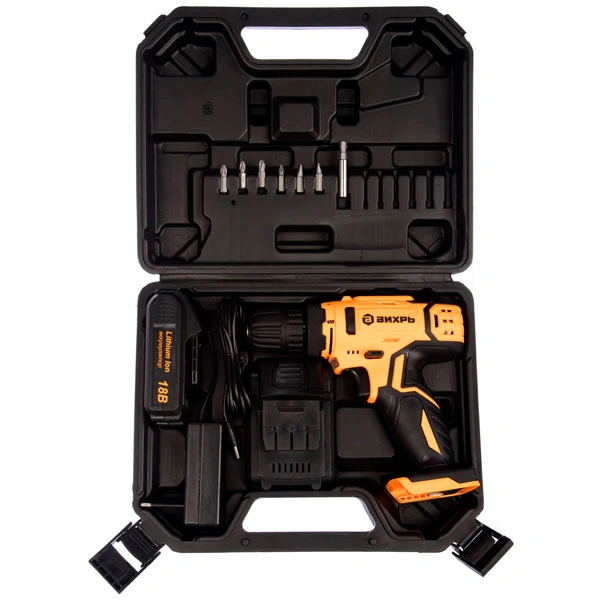 Дрель-шуруповерт аккумуляторная ДА-18Л-2К - фото 10