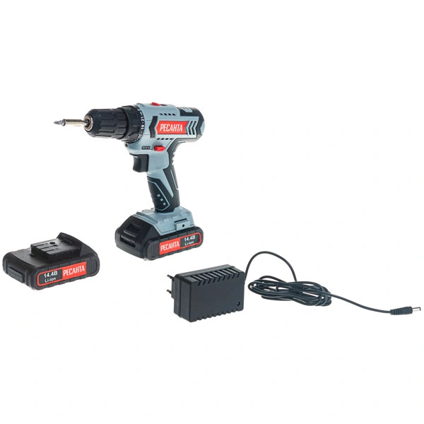 Дрель-шуруповерт аккумуляторная Ресанта ДА-14-2ЛК - фото 7