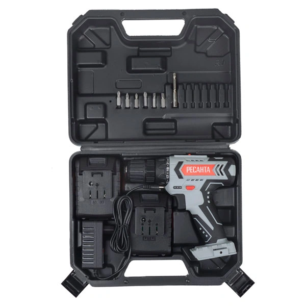 Дрель-шуруповерт аккумуляторная Ресанта ДА-18-2ЛК - фото 9