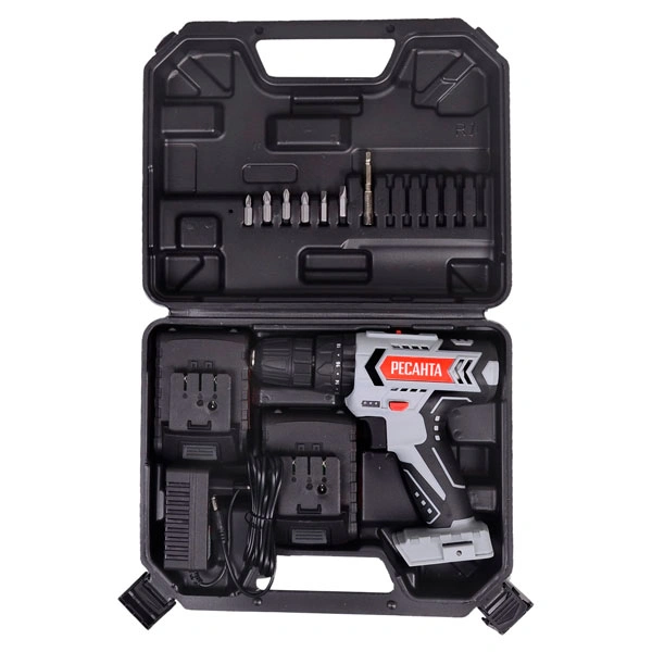 Дрель-шуруповерт аккумуляторная Ресанта ДА-18-2ЛК-У - фото 12