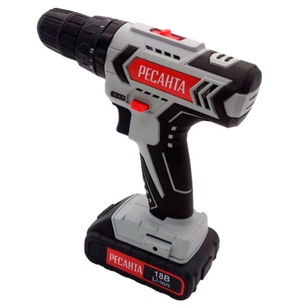 Дрель-шуруповерт аккумуляторная Ресанта ДА-18-2ЛК-У - фото 4