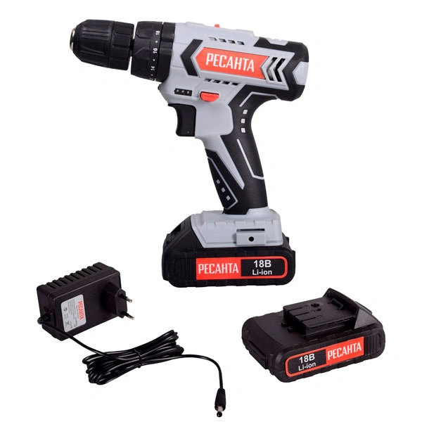 Дрель-шуруповерт аккумуляторная Ресанта ДА-18-2ЛК-У - фото 9