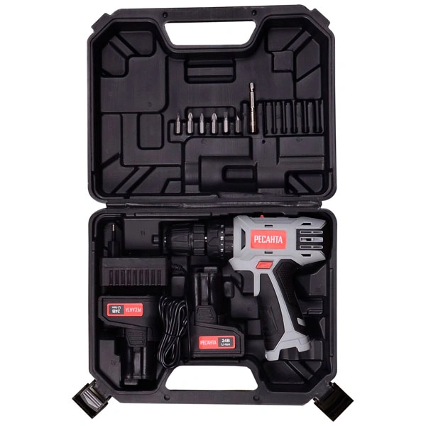 Дрель-шуруповерт аккумуляторная Ресанта ДА-24-2ЛК-У - фото 12
