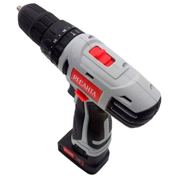 Дрель-шуруповерт аккумуляторная Ресанта ДА-24-2ЛК-У - фото 6