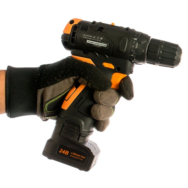 Дрель-шуруповерт аккумуляторная Вихрь ДА-24Л-2К/Б - фото 8