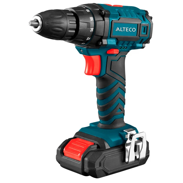 Аккумуляторная дрель шуруповёр Alteco CD 2110Li X2