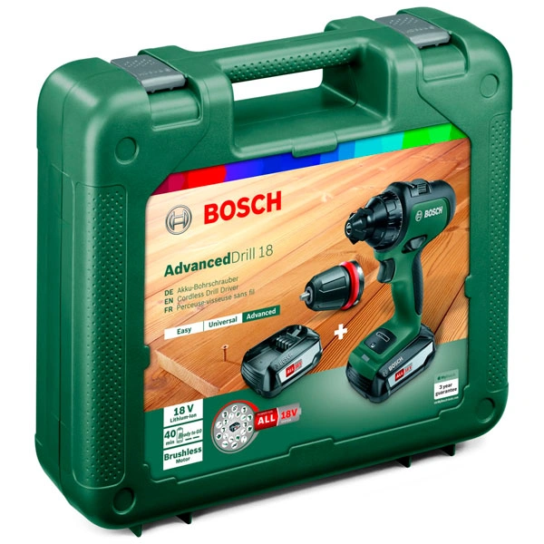 Дрель-шуруповёрт Bosch AdvancedDrill 18
