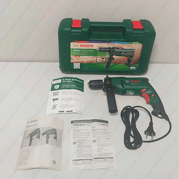 Дрель ударная Bosch EasyImpact 600 - фото 8