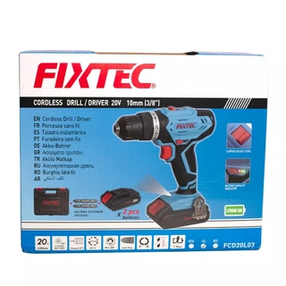 Шуруповерт Fixtec FCD2001X 20V
