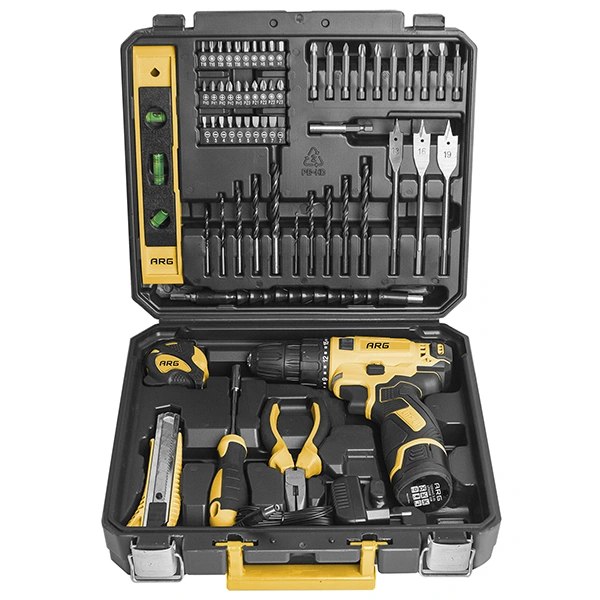 ARG құрал-саймандар жиынтығы бар бұрауыш 12V ACD12K60