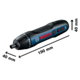 Аккумуляторная отвертка Bosch GO 2.0 - фото 2