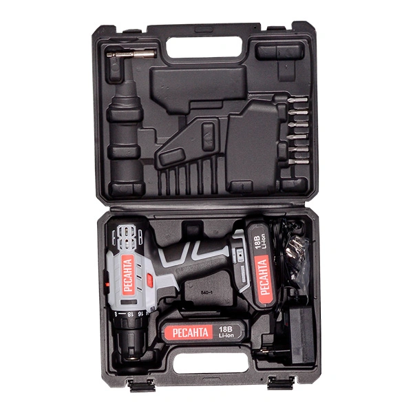 Дрель-шуруповерт Ресанта ДА-50Л2-18А - фото 5