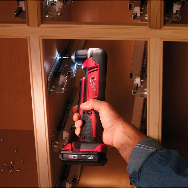 Бұрыштық бұрғылау Milwaukee C18 RAD-0 Red - фото 6