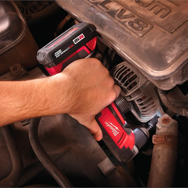 Бұрыштық бұрғылау Milwaukee C18 RAD-0 Red - фото 5