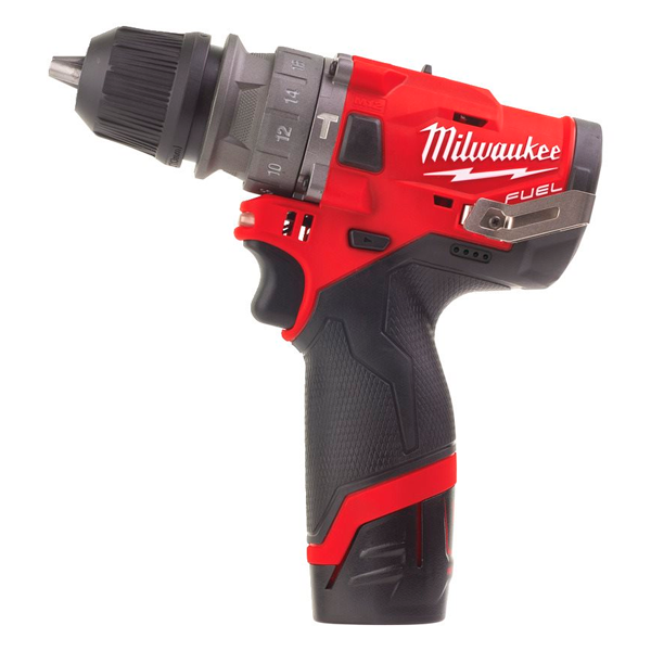 Дрель Milwaukee M12 FPDXKIT-202X FUEL 4933464138 - фото 2