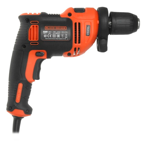 Black & Decker дрель BEH710K-QS  - фото 2