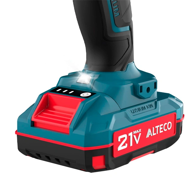 Дрель-шуруповёрт аккумуляторная ударная Alteco CID 21-35 - фото 3