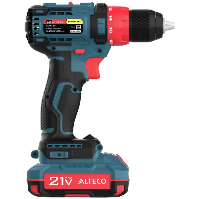 Бұрғы-бұрағыш Alteco CD 21-45 BL - фото 5