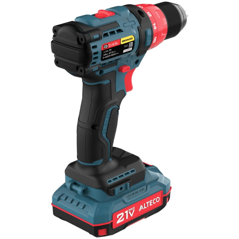 Бұрғы-бұрағыш Alteco CD 21-45 BL - фото 6
