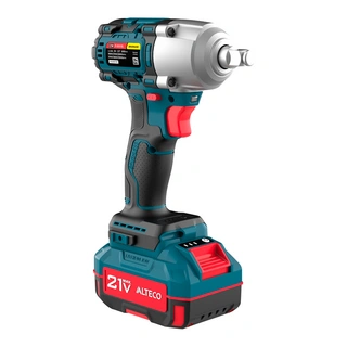 Гайковерт ударный аккумуляторный бесщеточный Alteco CIW 21-500 BL - фото 2