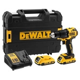 Дрель-шуруповерт аккумуляторная DeWALT DCD709D2T-QW