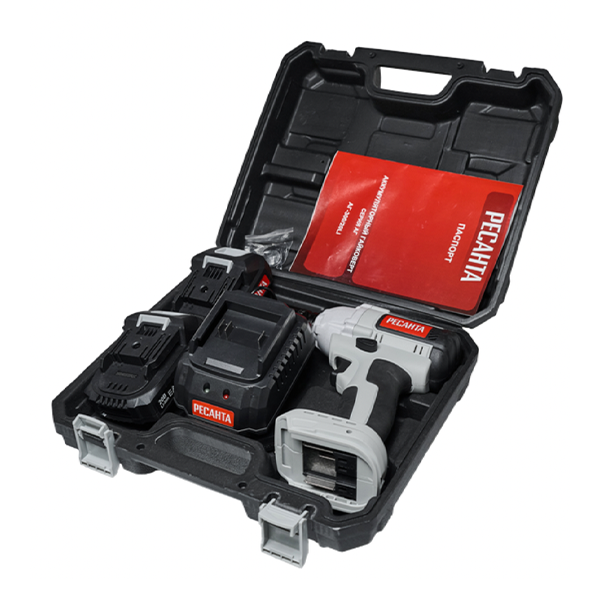 Гайковерт аккумуляторный Ресанта АГ-300/20L - фото 10 | sulpak.kg Гайковерт аккумуляторный Ресанта АГ-300/20L - фото 10