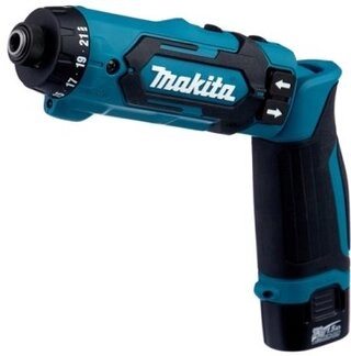 Аккумуляторная отвертка Makita DF012DSE 