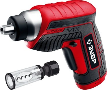 Аккумуляторная отвертка ЗУБР ViX ЗО-Е-3.6 ЛиМ1 