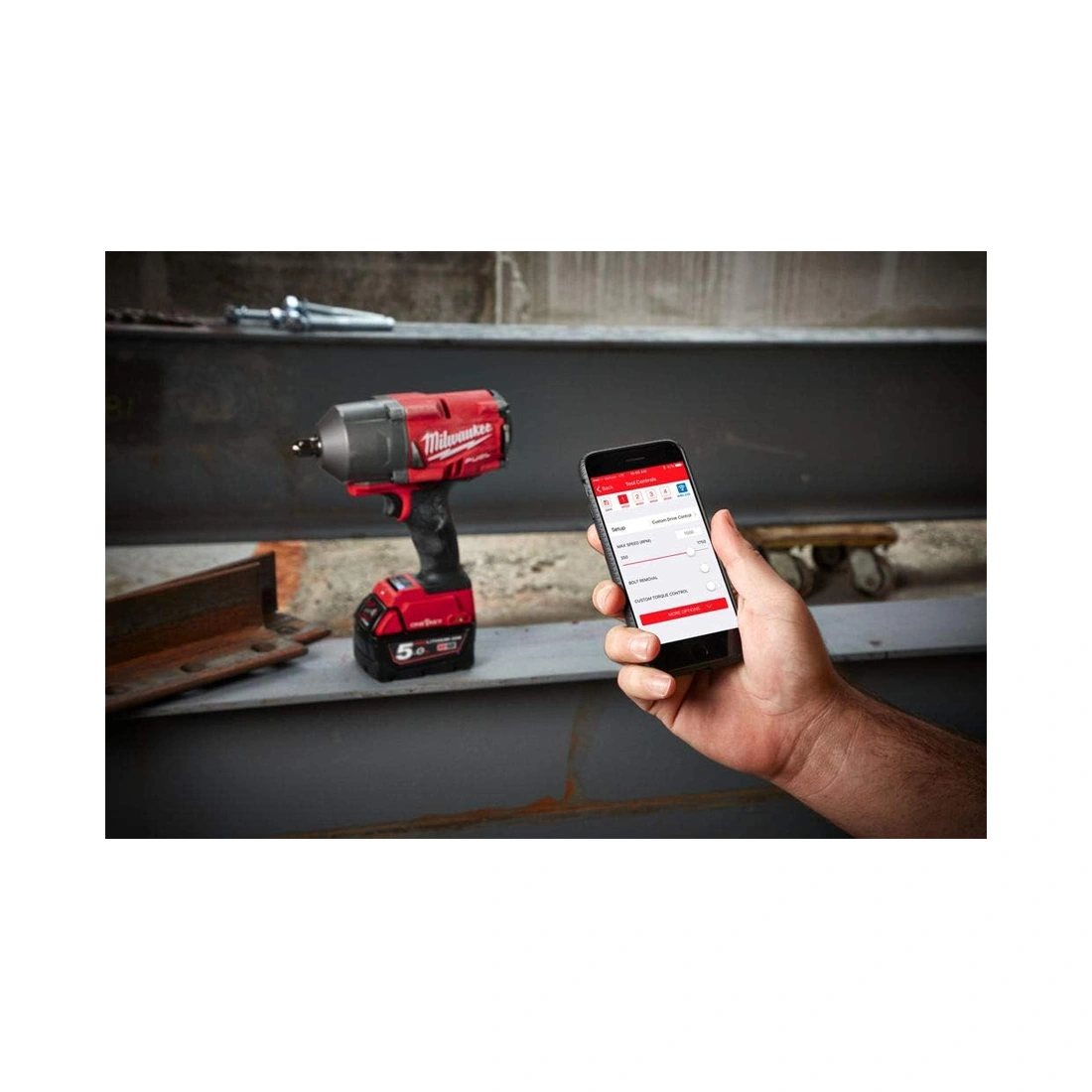 Гайковерт Milwaukee M18 ONEFHIWF34-502X ONE-KEY FUEL 3/4" 4933459730 - фото 6