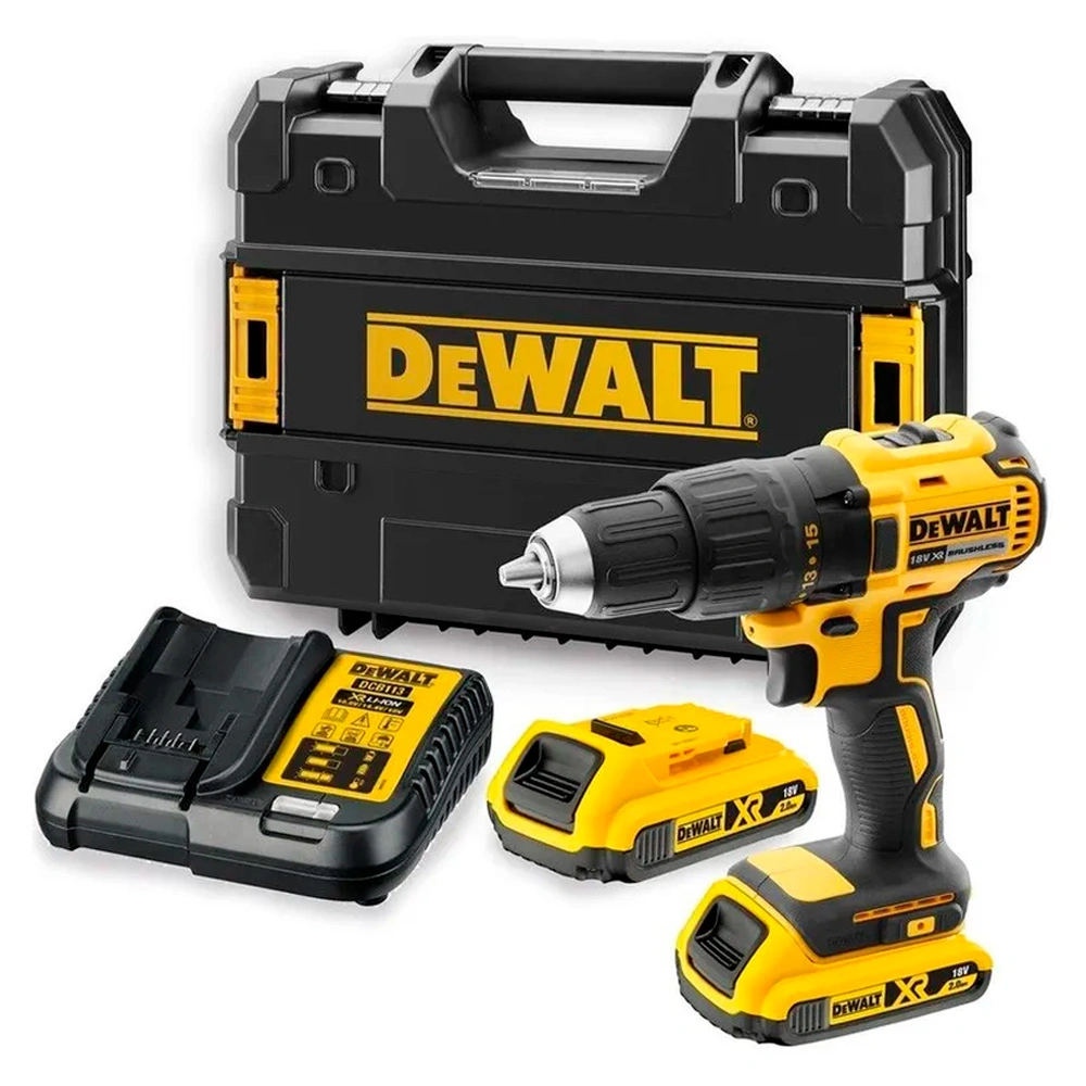 Аккумуляторная дрель-шуруповёрт DeWALT DCD777D2T-QW