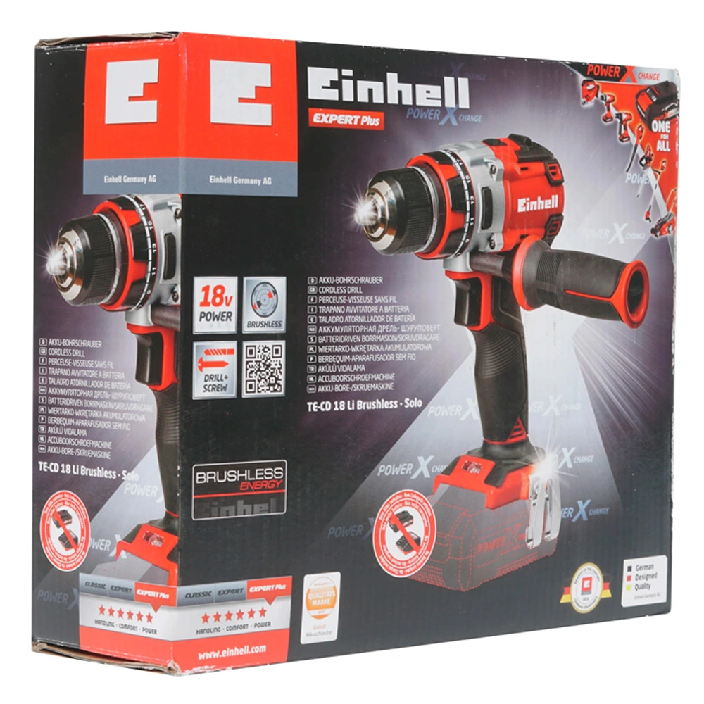 Einhell аккумуляторлы бұрғы-отвертка PXC TE-CD 18В 4513850 - фото 7