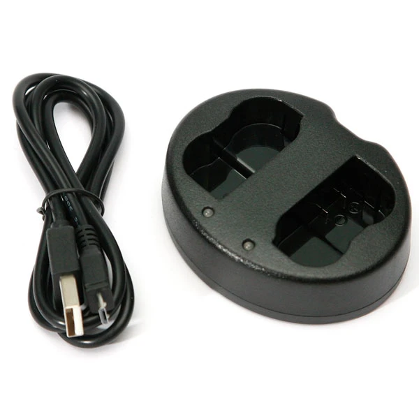 Зарядное устройство PowerPlant Dual Canon LP-E6 для двух аккумуляторов DV00DV3924