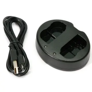 Зарядное устройство PowerPlant Dual Canon LP-E6 для двух аккумуляторов DV00DV3924