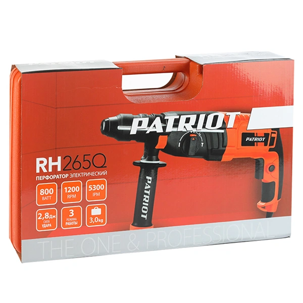 Перфоратор Patriot RH 265Q - фото 10