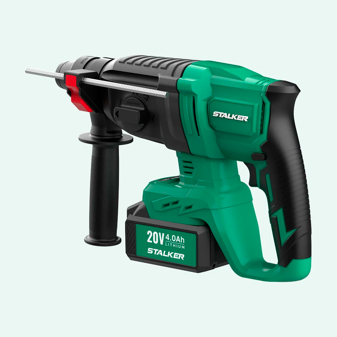 Бесщеточный аккумуляторный перфоратор Stalker RH20 Li BL - фото 6