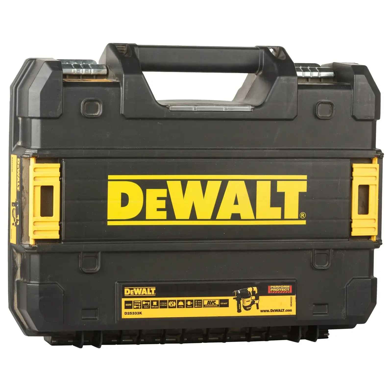 Перфоратор сетевой DeWALT SDS-Plus D25333K-QS - фото 4